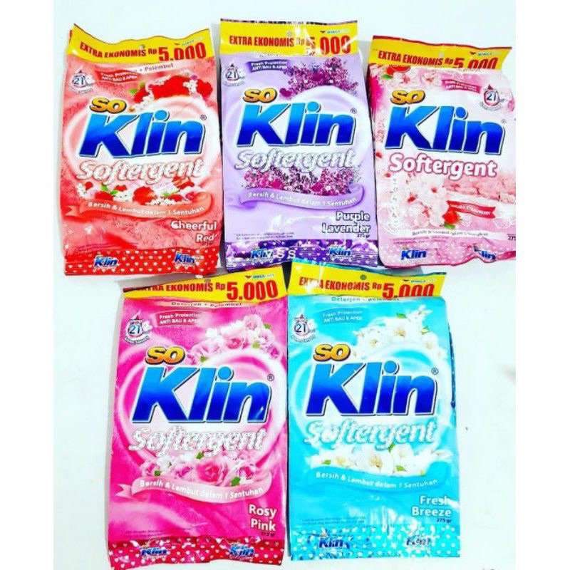 Soklin Softergent Detergen Bubuk 5000