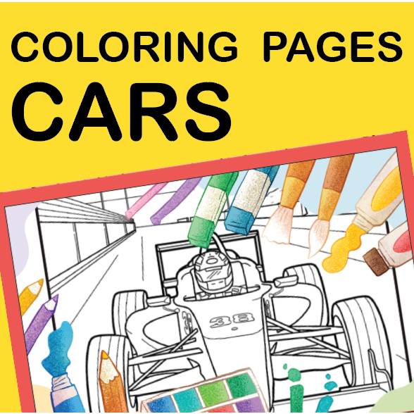 

Lembar Mewarnai Mobil anak coloring page cars car