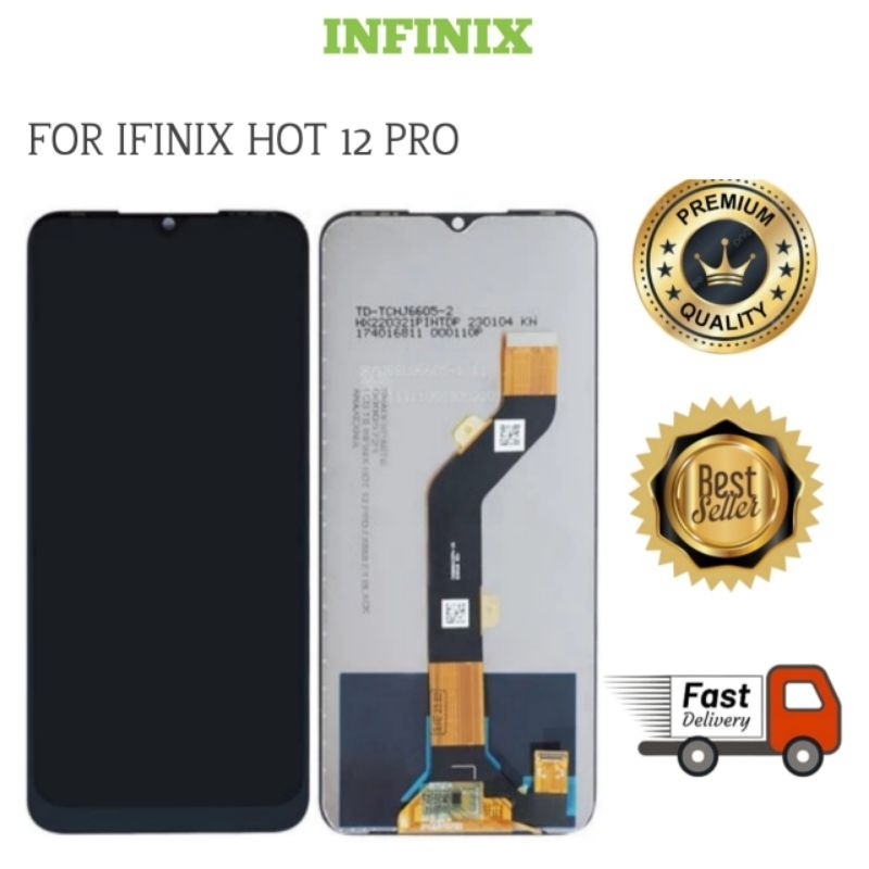 LCD INFINIX HOT 12 PRO FULLSET TOUCHREEN