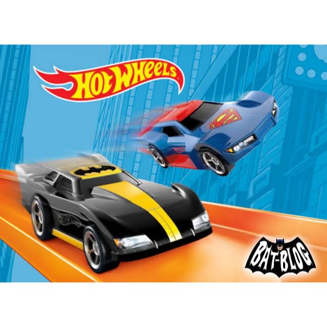 original paket mobil superman dan batman Hot Wheels happy meal McDonald's ori McD 2016