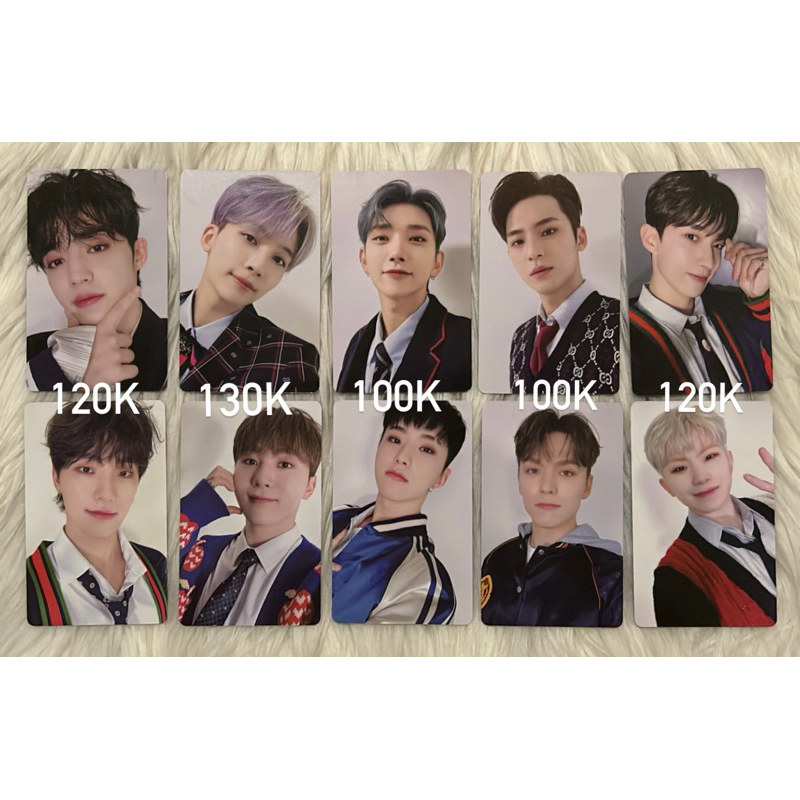 Photocard Seventeen Scoups Jeonghan Joshua Jun Hoshi Wonwoo Woozi The8 Mingyu DK Dokyeom Vernon Seun