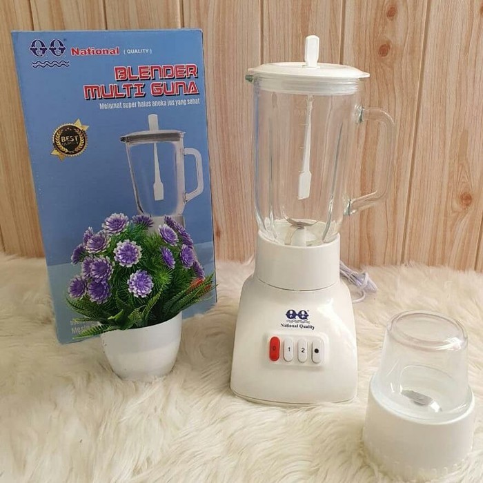 Blender QQ Kaca 6 Pisau GMM-18 GMM18 / Blender Kaca Murah QQ OKAYAMA / Blender Murah Kaca