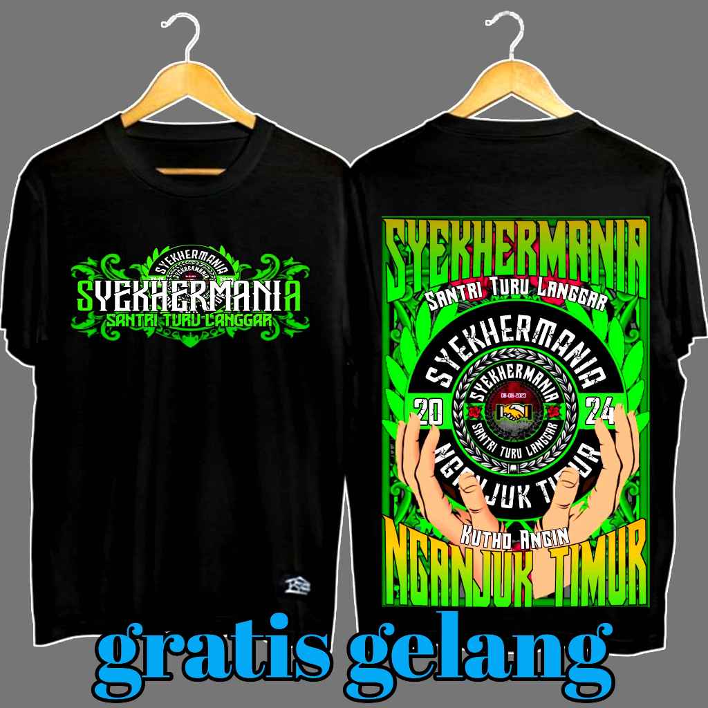 kaos habib syeh syekermania terbaru keran murah