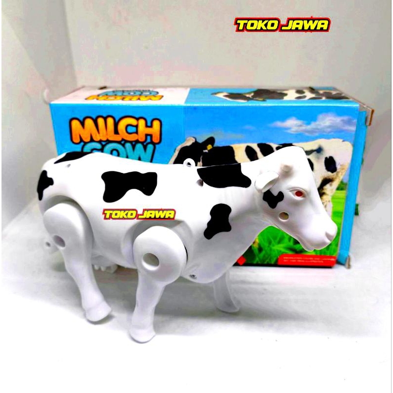 MAINAN SAPI BATERAI BISA BERJALAN