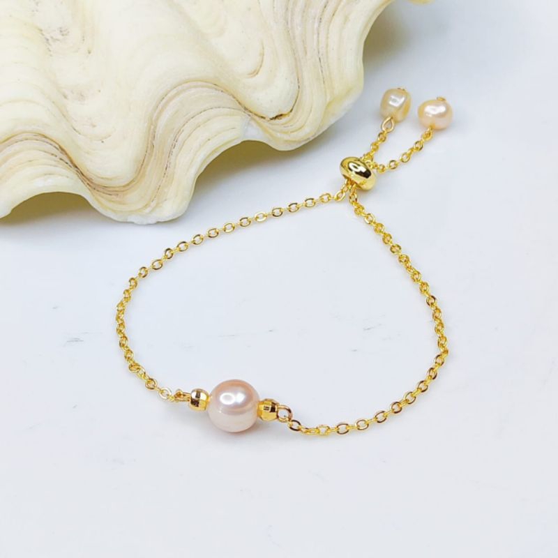 Gelang Serut Mutiara Lombok