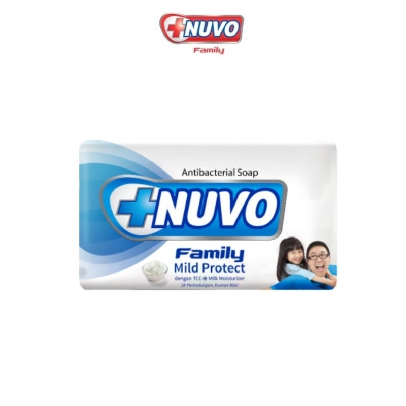 Sabun mandi Nuvo batangan warna biru