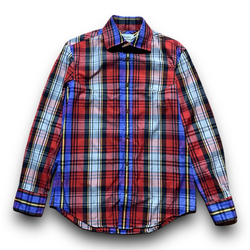 VIVIENNE WESTWOOD MAN Plaid L/S Button Shirt