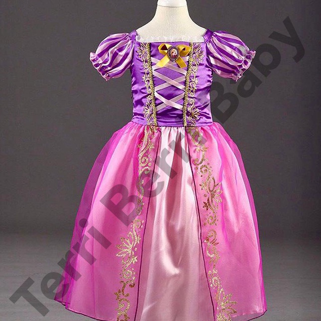 Serba Mutu  Baju kostum cosplay dress princess dres princes rapunzel prinses rapunsel costume  costu