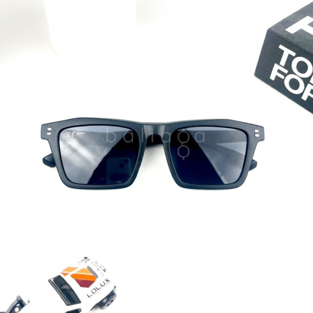 Kacamata Kotak Hitam Pria Kacamata Fashion Square