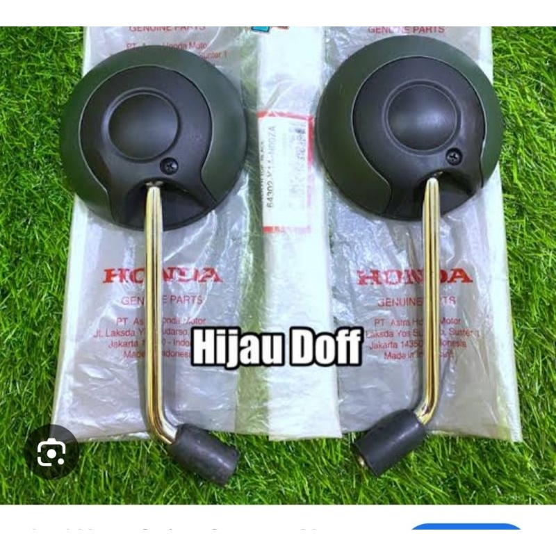 Kaca spion Honda Scoopy 2020 2023 hijau doff original