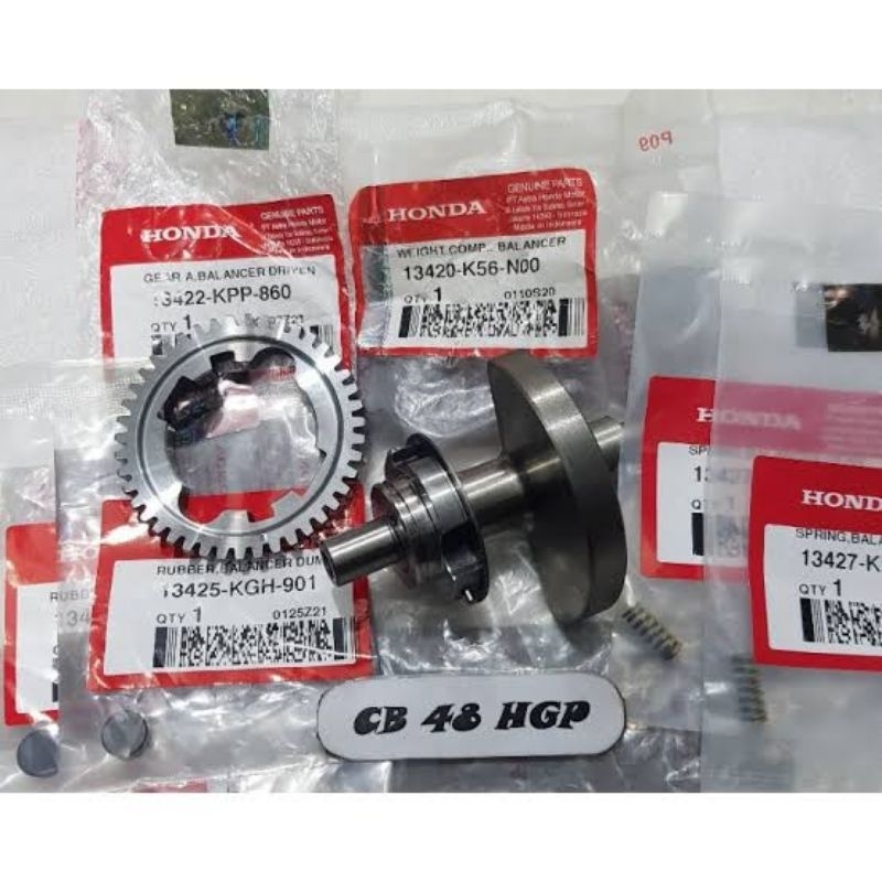 BALANCER SET K56  SONIC NEW CB 150 R CBR 150 R LED FACELIFT SUPRA GTR GEAR  GIR PER PIR BALANCER K56