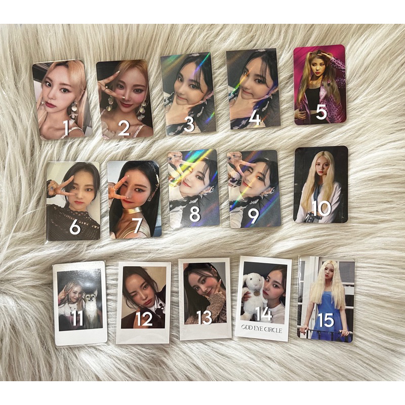 Jinsoul LOONA Album POB photocard flip that & ODD EYE CIRCLE ( BACA DESKRIPSI )