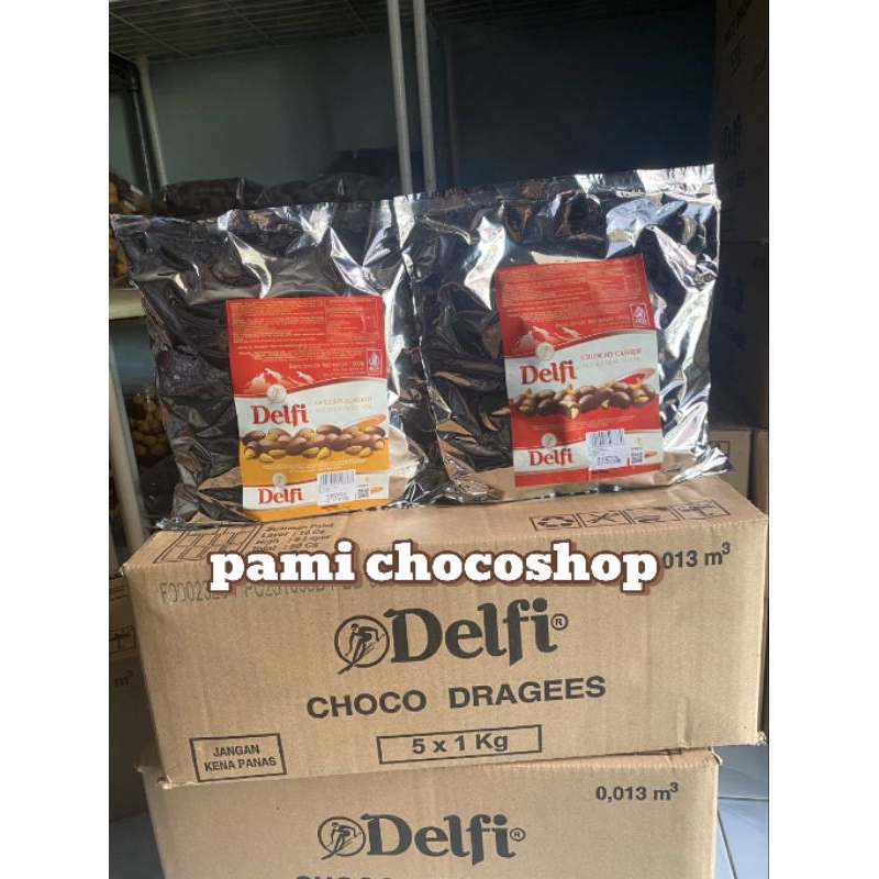 

Coklat Delfi isi almond dan mede Netto 1Kg