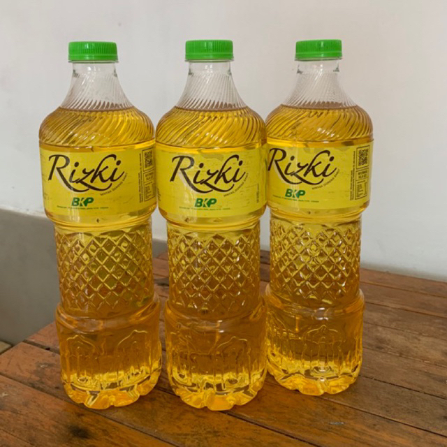 

Minyak Goreng Rizki Kemasan Botol @900ml