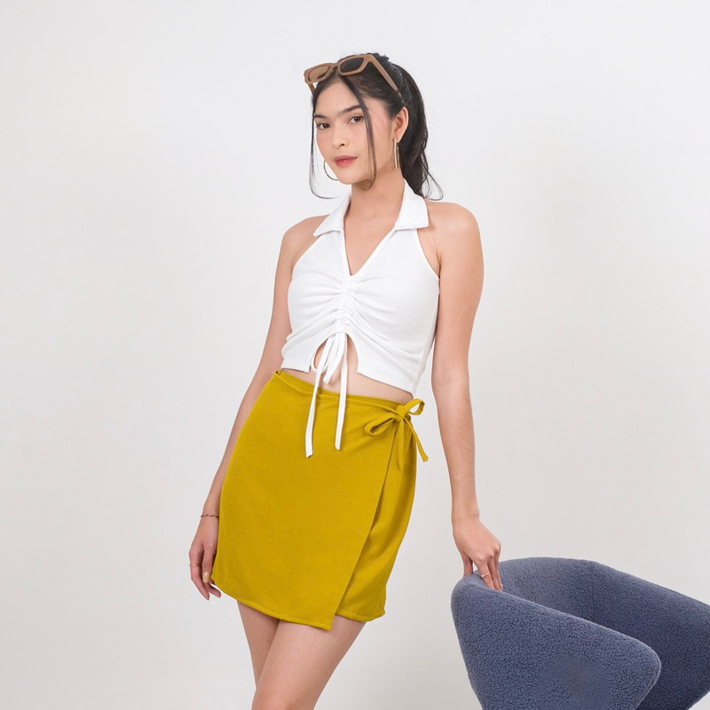 Rok Celana Wanita // Mua // Rok Pendek // Rok Celana Crincle Airflow // Rok Dewasa