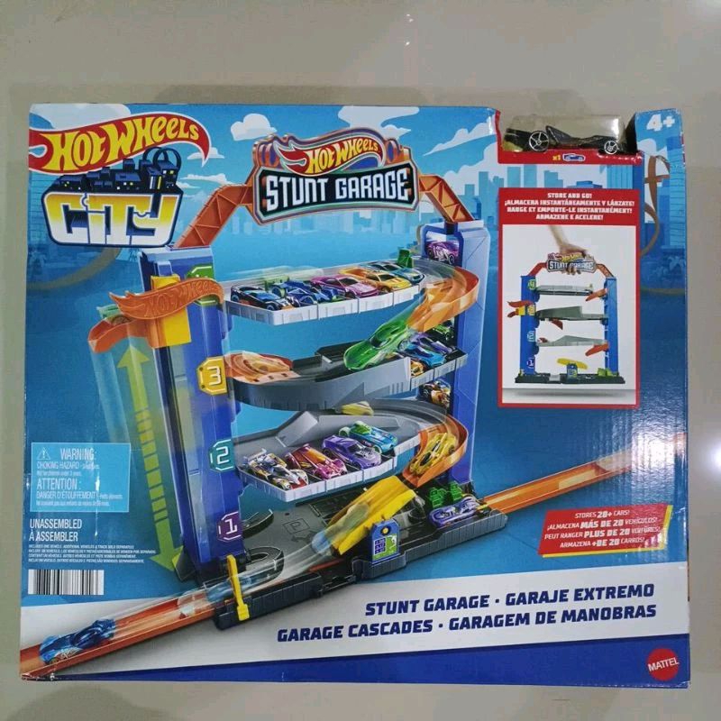 hotwheels hot wheels city stunt garage garaje extremo garage casades garagem de manobras track set s