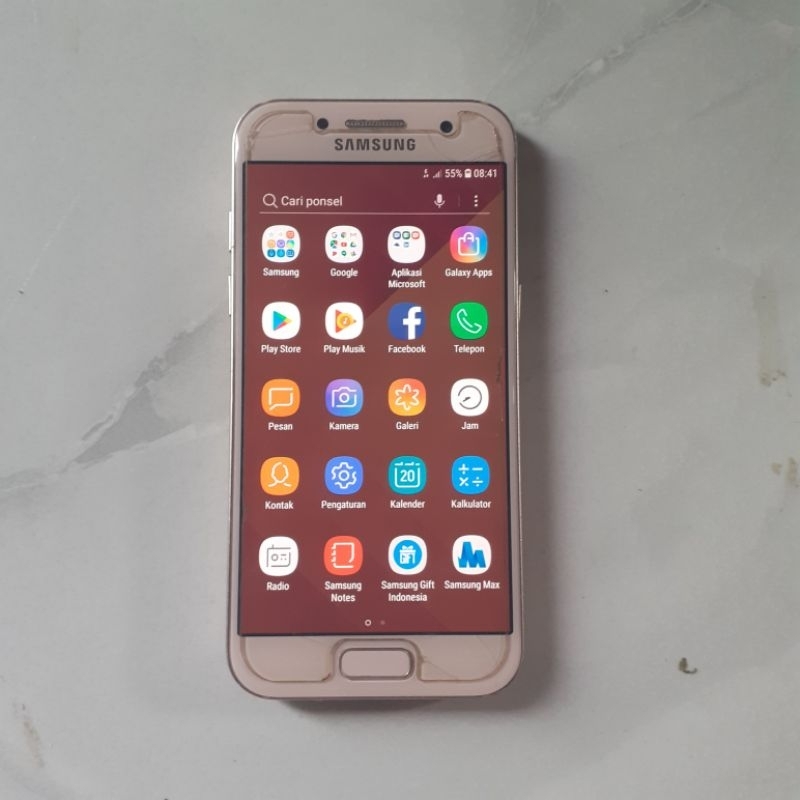 samsung A3 2017 minus