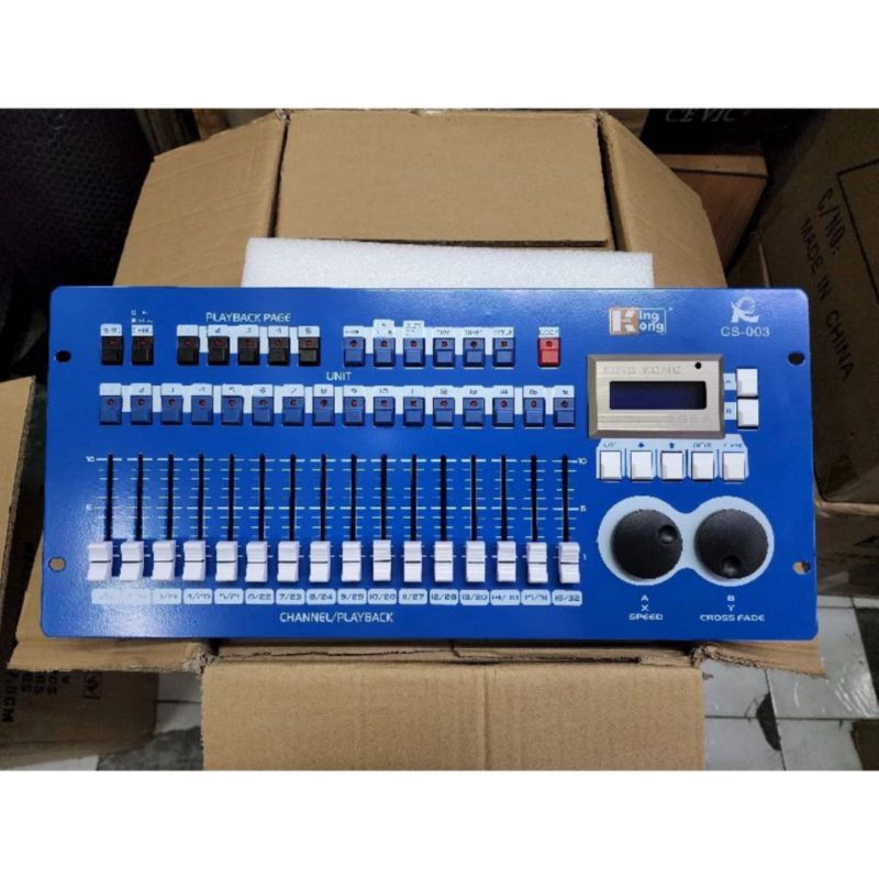 Mixer lighting kingkong 256 A merek redsun controlled lighting panggung professional