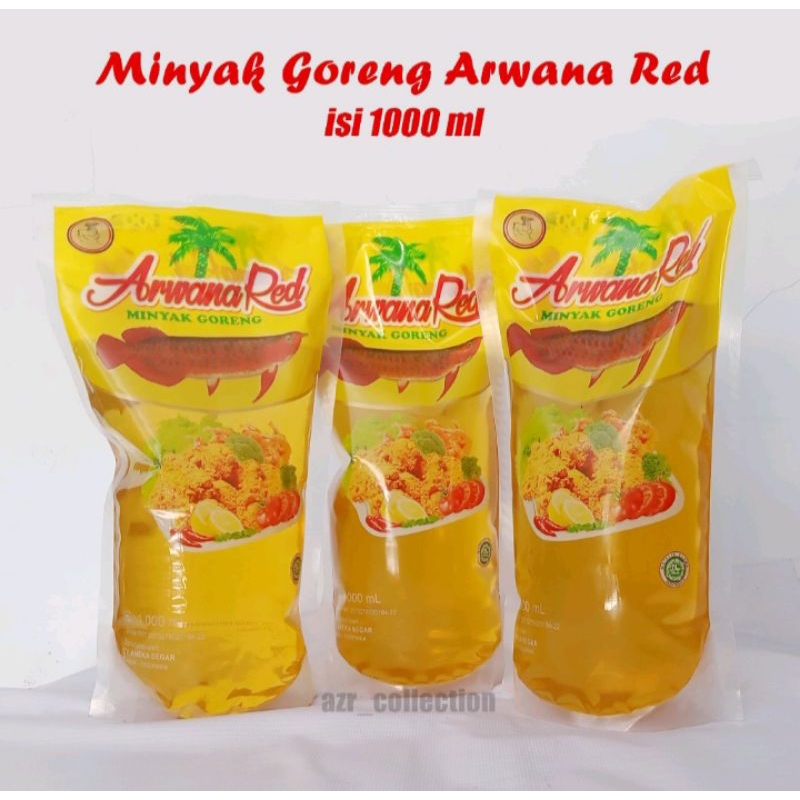 

Minyak goreng arwana 1L