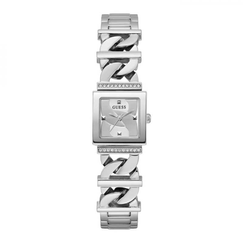 GUESS GW0603L1 RUNAWAY Jam Tangan Wanita Analog-Silver Original Bergaransi