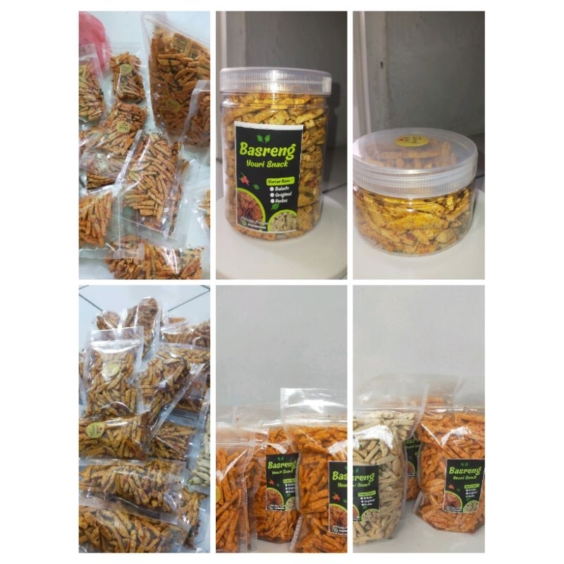 

Youri Snack Basreng berbagai varian