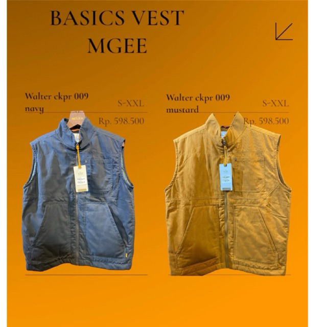 MGEE ROMPI PRIA | VEST MGEE ORIGINAL walter ckpr 009