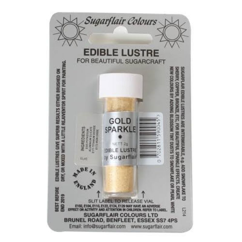 

LustreDust gold sugarflair import 2gr