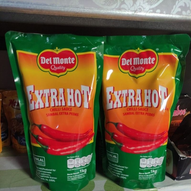 

Delmonte Saos Sambal 1kg / Del monte Saos Sambal Extra Hot