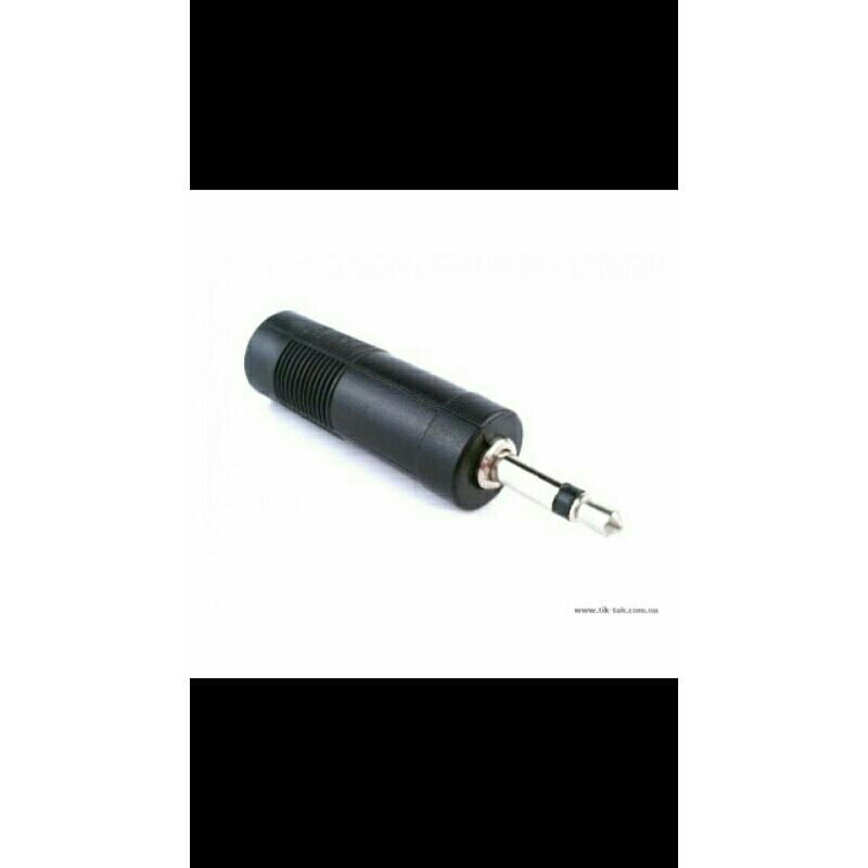 SAMBUNGAN JACK MIC DARI BESAR 6.5MM KE KECIL 3,5MM