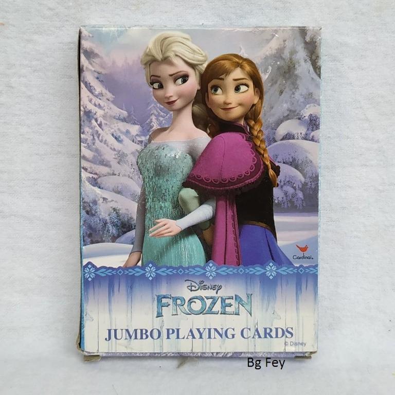 Kartu Remi Disney Frozen Jumbo Playing Card