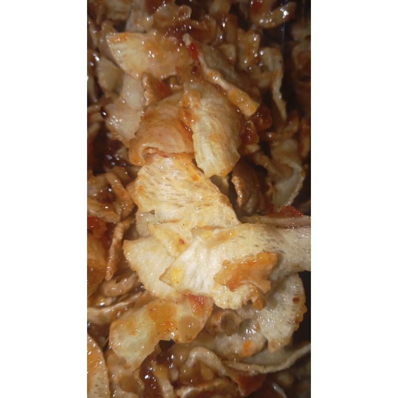

1/2 kg kripik singkong pedas manis