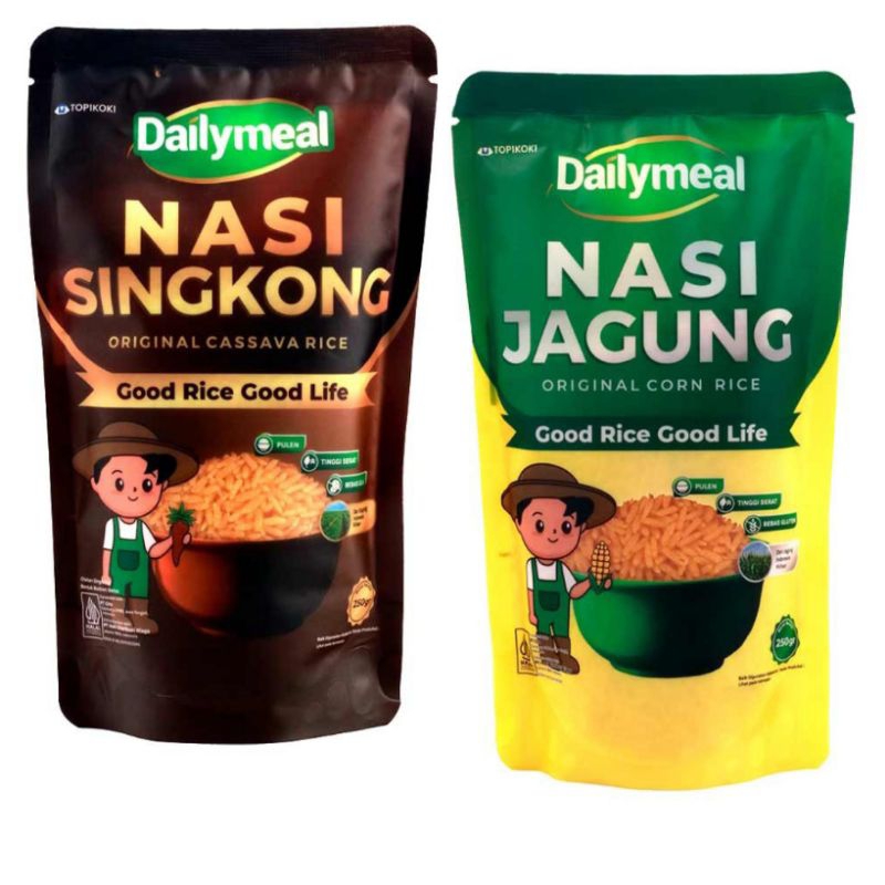 

Daily Meal Nasi Jagung / Singkong 250g