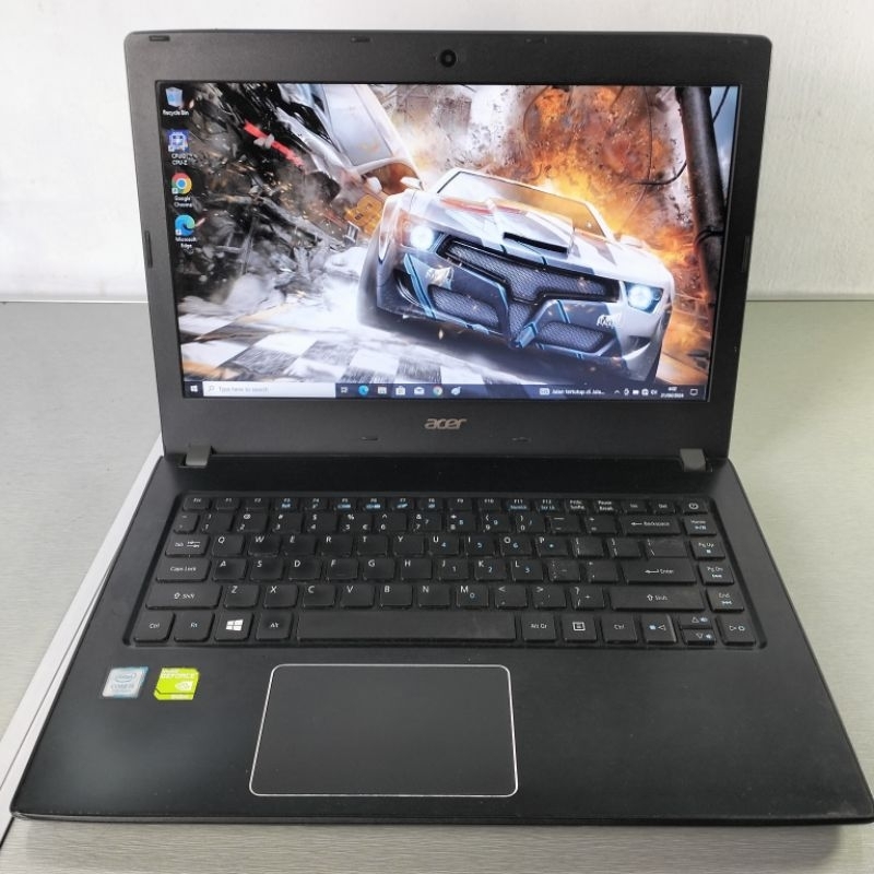 Laptop Gaming Acer E5 475G Core i5 Gen 7 RAM 8GB NVME SSD 512GB NVIDIA GeForce 940MX