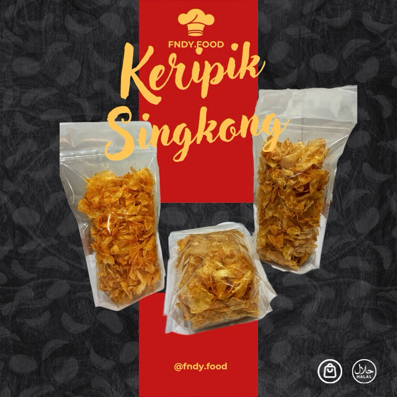

Keripik Singkong 300gram- Cemilan Enak