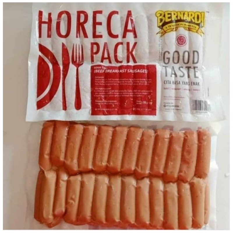 

Sosis Bernardi Horeca Pack, Sosis Sapi 1kg