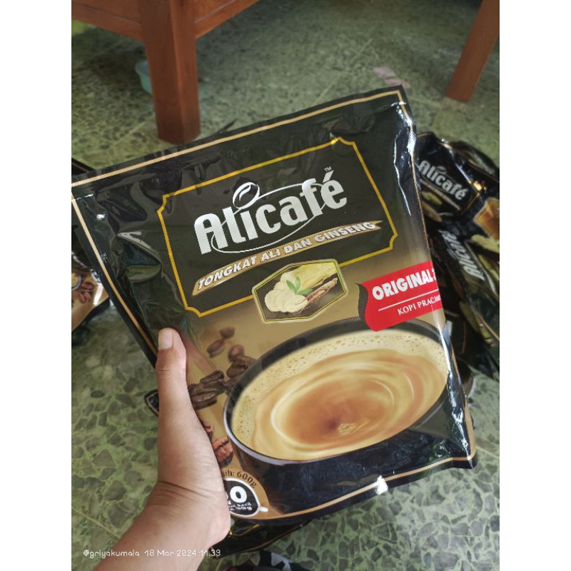 

READY ALICAFE ori malaysia isi 20 stik / alicafe malaysia / kopi alicafe