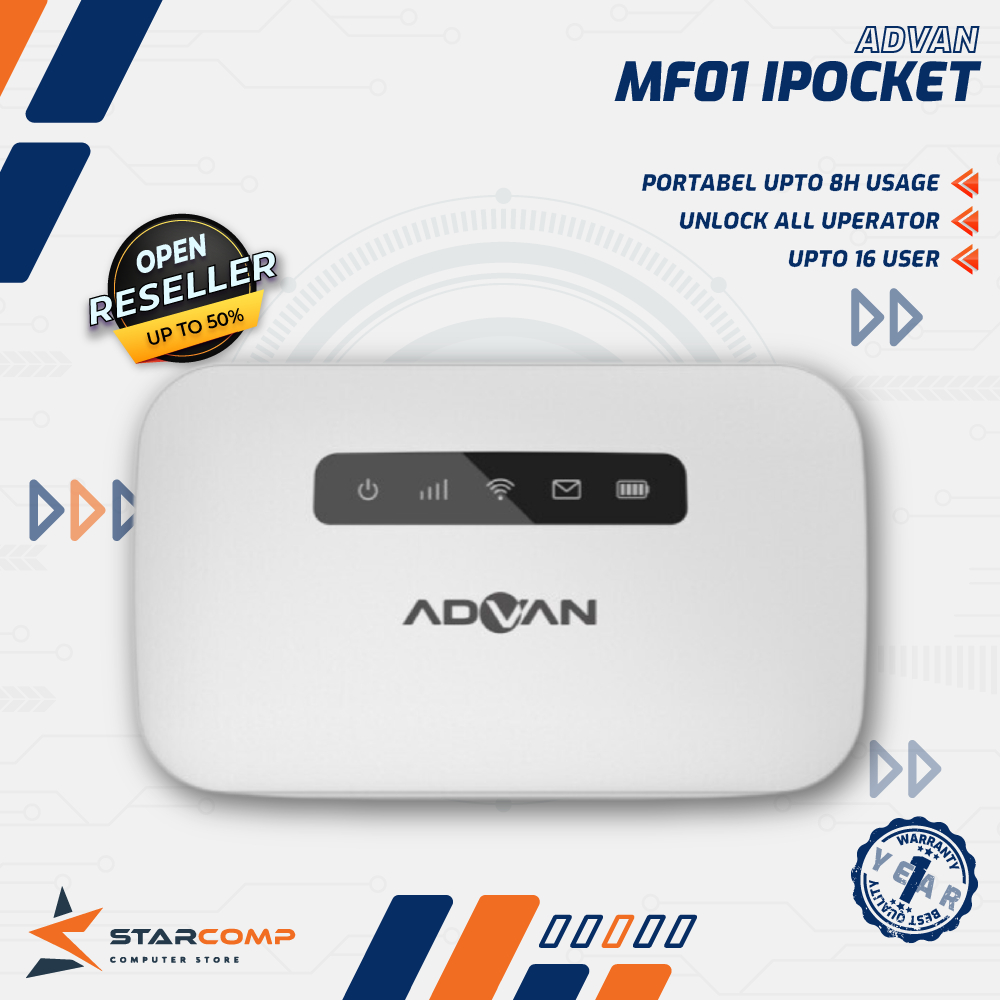 Mifi ADVAN Ipocket MIFI MF01 Unlock All Operator Modem 4G