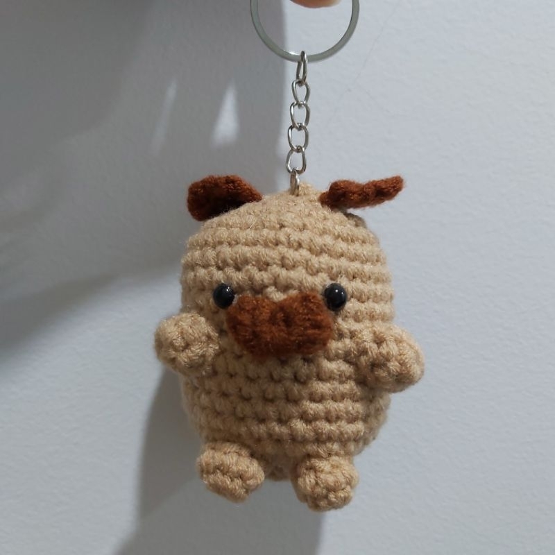 Boneka Rajut Potato Pug | Amigurumi Potato Pug