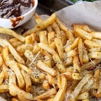 

Garlic cheese fries