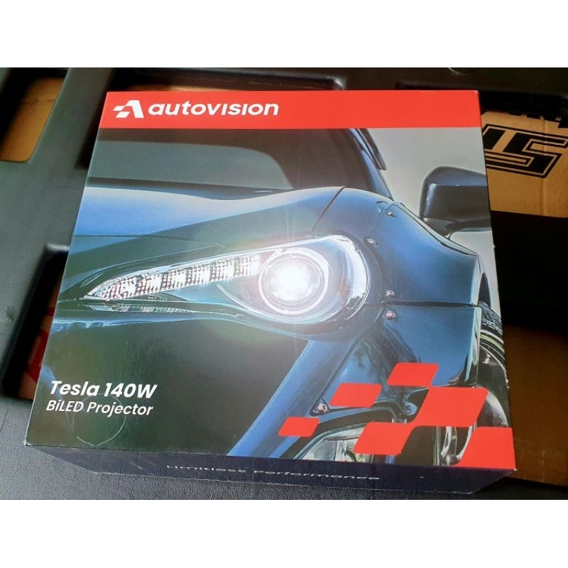 Murah Nett Projector BILED Autovision Tesla-3 140 Watt