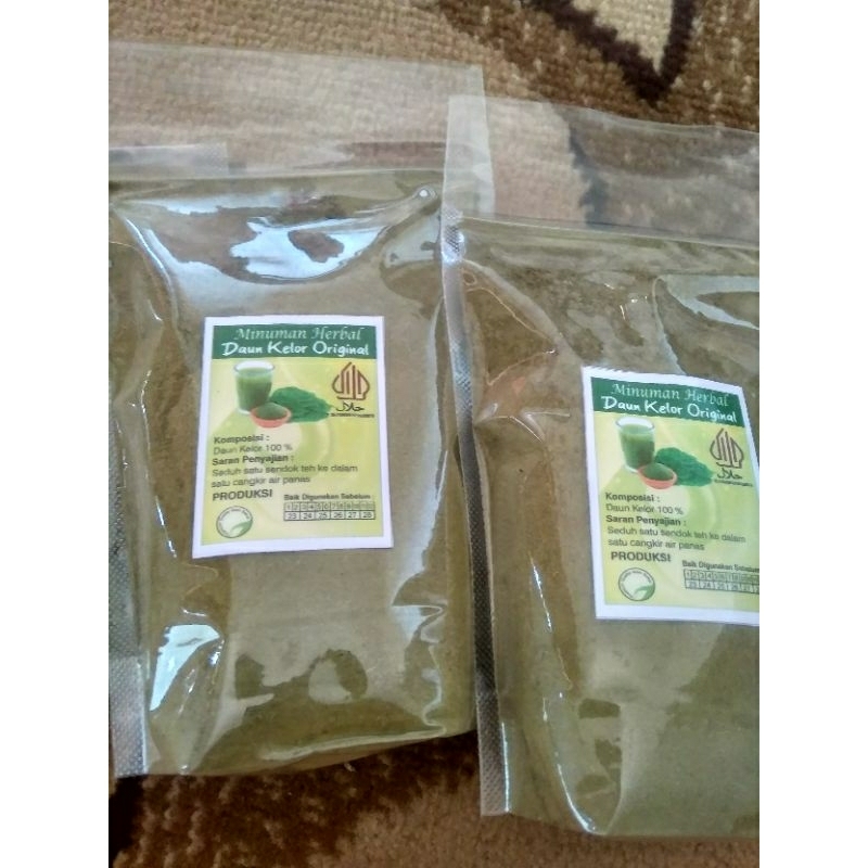 

Daun kelor bubuk organik 500gr/COD