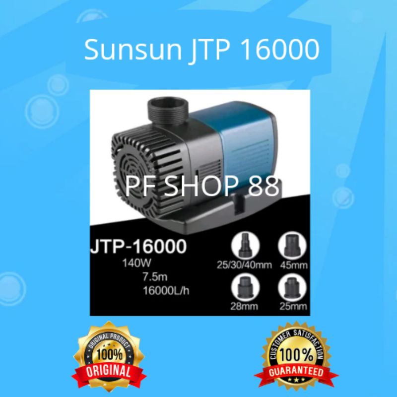 SUNSUN JTP 16000 Pompa Celup Kolam Ikan Original