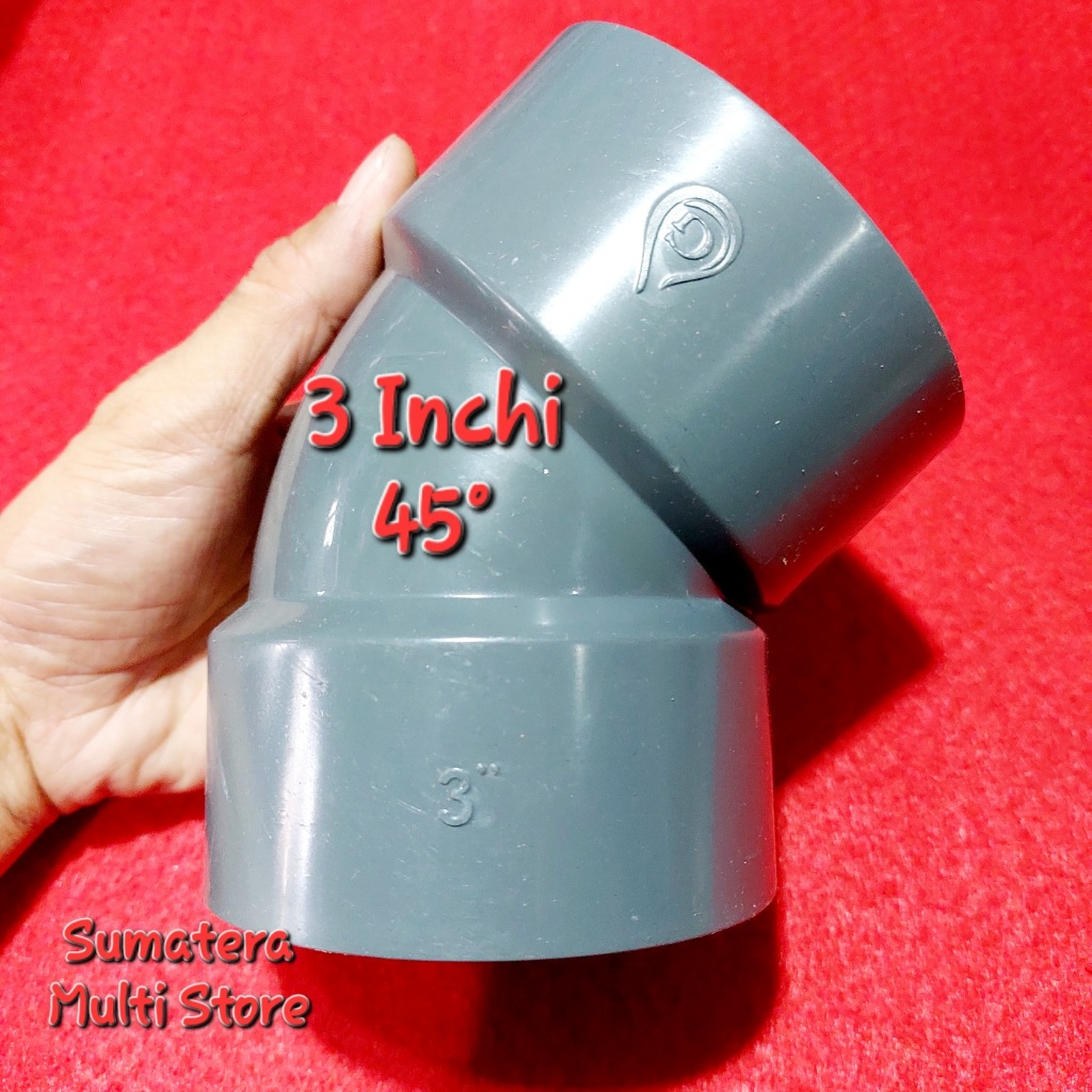 Grest Elbow 3 Inchi 45 Derajat Type D - Sambungan Pipa 45°