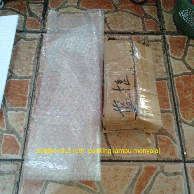 

Bubble+Dus Untuk Packingan Aman