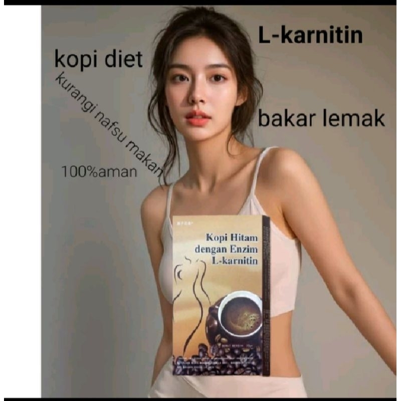 

KOPI HITAM KOPI PELANGSING BADAN DIET DENGAN L-KARNITIN ( BISA COD )