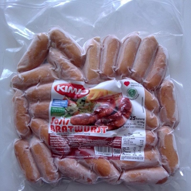 

KIMBO Sosis Bratwurst 450 gr