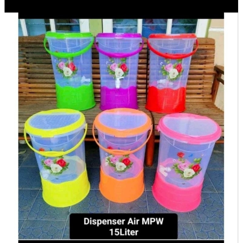 Dispenser Kran 15Liter MPW Plastik
