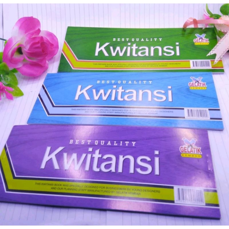 

Kwitansi besar gelatik kembar