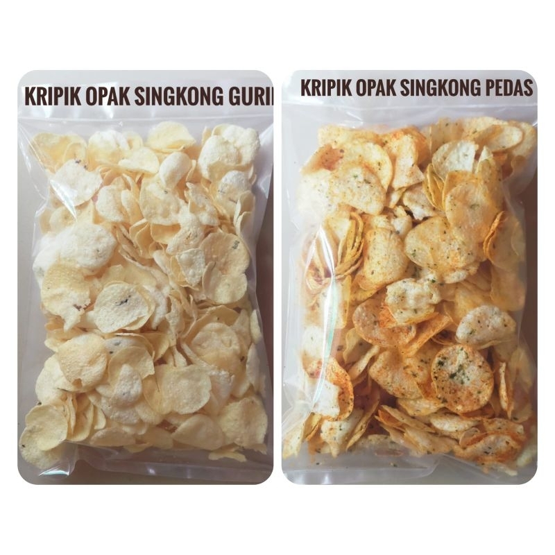 

Keripik Opak Singkong / Opak Kucai kemasan 250gr