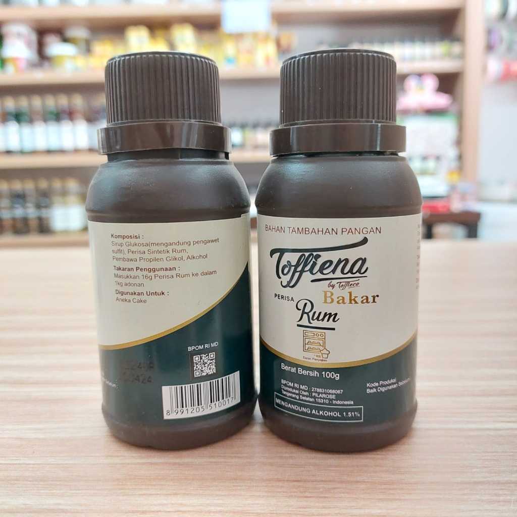 

TOFFIECO BAKAR PERISA RUM 100GR - FLAVOURING